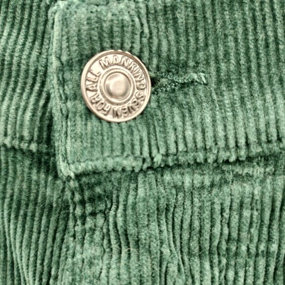 7 FOR ALL MANKIND Men's 30x31 Corduroy Slimmy Slim Tapered Hunter Green $218MSRP - Picture 4 of 10